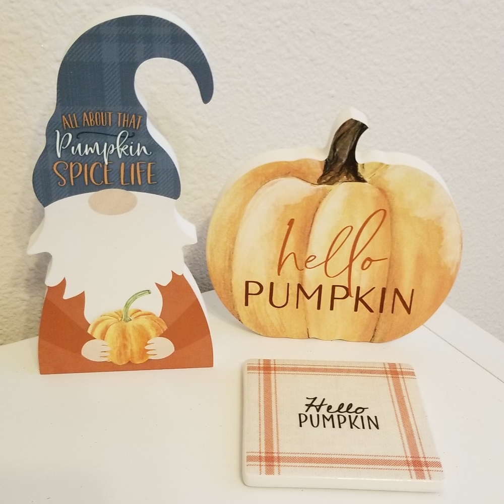 Bundle of Pumpkin spice decor
